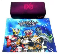 Glasses Case & Cleaner Set "Theater version of Kamen Rider Rehmannia Root Over Quartzer" Theater Goods