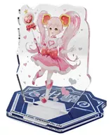 Lyrica Acrylic Stand "#Compass Battle Providence Analysis System ×nicocafe" Special Drink Set Menu Order Bonus