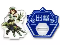 Nicola Tesla Acrylic Stand "#Compass Battle Providence Analysis System ×nicocafe" Special Drink Set Menu Order Bonus