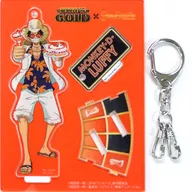 Monkey D. Luffy Acrílico Stand Charm "One Piece Film: Gold ×SWEETS PARADISE"