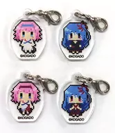 Nier Witch ver. Dot Charm Set 2 (4-Pack) "Yumegen Re : Master" C96 Goods