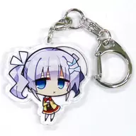 Airi Hakushika (Amairo * Eyre Notes) "Yuzu Soft Acrylic Key Holder Collection Gitome Ver. 1"