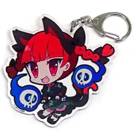 54. Flame Cat Phosphorus Acrylic Key Holder Loose and Round 「 East Project 」