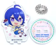 涼野結「KING OF PRISM-Shiny Seven Stars-×animatecafe交換式壓剋力立牌掛件Botanical Piknic ver.」