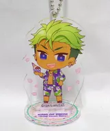 Daiwa Alexander "KING OF PRISM -Shiny Seven Stars - ×animatecafe Trading Acrylic Stand Keyholder Botanical Picnic Ver."