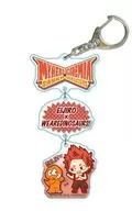 Eijiro Kirishima x ウィアーダイナソアーズ 3-chain Key Holder "MY HERO ACADEMIA x Sanrio Character Cats"