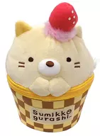 Cat Cup Cake Style Pouch "Sumikko Gurashi"