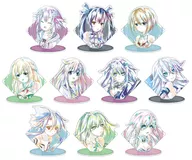 全10種セット 「超次元ゲイム ネプテューヌ トレーディング Ani-Art アクリルスタンド」