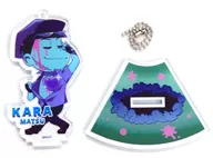 Karamatsu "Osomatsu san acrílico cadeia de chaves polícia e zumbi ver"