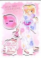 Rina Hime (Yukata Ver.) Acrylic Character Stand "Golden Love Riche -Golden Time-" SAGA PLANETS Shop Goods