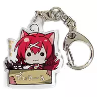 Masaki ・ Gaillard (Sky color * Eyre Notes) "Yuzu Soft Acrylic Key Holder Collection Cat Ears Ver." Yuzu Soft Shop Limited