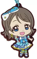 渡邊曜(藍天Jumping heart)"LOVELIVE！Sunshine！扭蛋橡膠吉祥物掛件13>