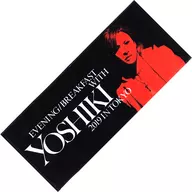 YOSHIKI フェイスタオル 「EVENING/BREAKFAST WITH YOSHIKI 2019 IN TOKYO」