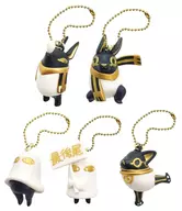 全5種セット 「とーとつにエジプト神 マスコットフィギュアボールチェーン」