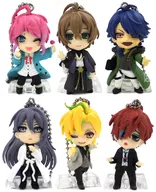 All 6 kinds set "Hypnosis Mic Fruit Mini Shibuya Division, Shinjuk Division"