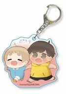 Shota and Friends Tocorecryl Key Holder "Shota and Uncle"