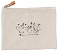 Pikachu Pouch 「 Pocket Monsters 」 Pokemon Center Orsaka DX Open Goods