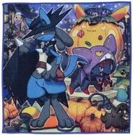 ルカリオ＆ゾロア ハンドタオル Halloween Festival! 「ポケットモンスター」 ポケモンセンター限定