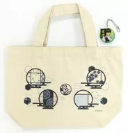 "GINTAMA" Lunch Tote Bag with Hijikata Toushirou Acrylic Charm