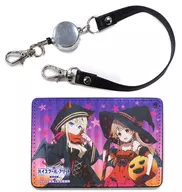 Yukiko & Wilhelmina (Halloween ver.) Illustration 1 Pocket Pass Case 「 Theater High School Fleet 」 Hobby Heaven Koko Mina's humanity and Justice "Halloween