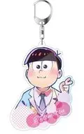 Todomatsu PALE TONE series Decca key holder 「 Egino Osomatsu san 」