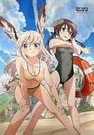 Bulk Horn & Marseille Shower Curtain 「 STRIKE WITCHES Operation Victory Arrow 」