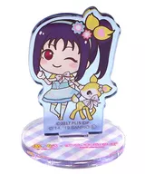 Deer-horn 聖良 & Humming Mint (Mini Acrylic Stand) "Puchiguru Love Live! x Sanrio Character Cactus Gacha Gacha Saint Snowver." Premium Shop Limited