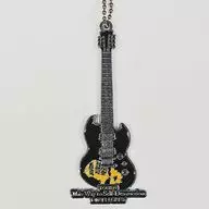 薫(DIR EN GREY)/ギター・シルバー 楽器キーホルダー 「TOUR19 This Way to Self-Destruction」