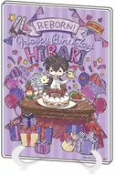 05. Birthday ver. Koya Hisuzaku Acrylic Art Stand Graph Art Design "Tutor Hitman REBORN!"