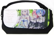 Emilia & Rem & Rum Reversible Messenger Bag "Re:ZeRo Starting Life in Another World"