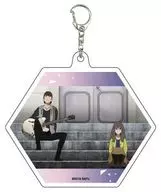 Shinnosuke & akane "Acrylic Key Holder : People who Know the Blue of the Sky 02"