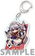 Izayoi Sakuya (ropa de invierno Ver.) Soporte acrílico de la llave Parte 6 "Proyecto Oriental"