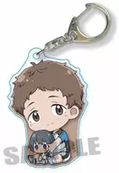 ISONOKAMI Taiyo Mini Character Acrylic Key Holder "Seigo-no-sora"