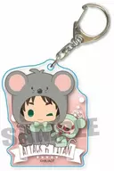 Eren Yeager Kyarachyu! Acrylic Key Holder "Attack on Titan Season 3"