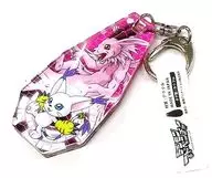 Tailmon (colorful) tag-type key holder "DIGIMON ADVENTURE"