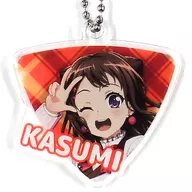 Kasumi Toyama (Life) "BanG Dream! Girls Band Party! × Find the Nazo Toki Town Walking Game! Random Star! Pick Type Acrylic Keychain vol.1"