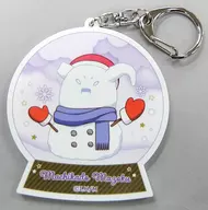 Evil god image "Town Cadzou Christmas Fair in Atre Akihabara Blind Inkjet Rubber Strap winter ver."