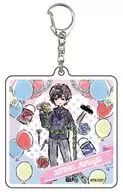 Furuya Satoru "Ace II of Diamond" Acrylic Keychain 04.Graph Art Design Cultural Festival ver.