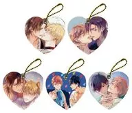 5-Type Set "那木 Watashi Sensei Character Leather Charm 01"