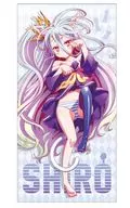 White (cat Mimi soup ver.) drawing 120 cm big towel "NO GAME NO LIFE"