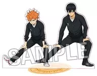 Hyuga Shoyo & Kageyama 飛雄 Acrílico stand aquecimento! "High Cue! TO THE TOP"