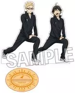 月島蛍＆山口忠 アクリルスタンド ウォーミングアップ!! 「ハイキュー!! TO THE TOP」