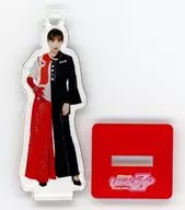 Kanako Momota (Momoiro Clover Z) / Costume B Acrylic Stand Key Holder "Momo Iro Christmas 2019 ~ Mirror Ball in the Winter Sky ~" Momo Kurogacha Prize