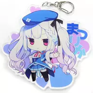 Furamine Marika Huge Acrylic Key Holder 「 White Blade Sparkling Love Shirabe 」 Electric Outdoor Festival 2019 Winter in Shinjuku Goods