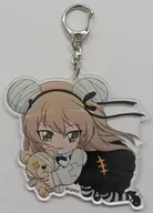 Shimada Airi Kotobuki BOCO Girl BIG Acrylic Key Holder 「 GIRLS & PANZER Final Chapter Character Pop Store 」 Garpan KUJI A Award, Premium Oarai Only