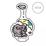 02. Bu-chan and Umbrella Acrylic Petit Stand 「 Neko Nobu-chan 」
