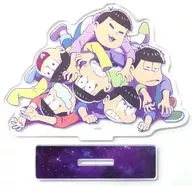 "Osomatsu san" acrílico de 6 piezas sólo en la ciudad de Matsu