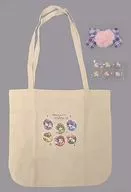 薄桜鬼×ハローキティ リボントートバッグ＋ぷち缶バッジ6個セット 「オトメイト冬の市2019-2020」