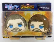 Steve & Bucky Omanju Nigihagi Mascot Pair Vol. 2 "Avengers: Infinity War" En Sky Shop limited