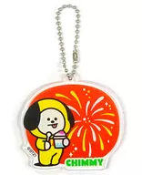 CHIMMY (Jimin) Acrylic Key Holder (JAPAN) "BT21 Cafe 2019 WORLD"